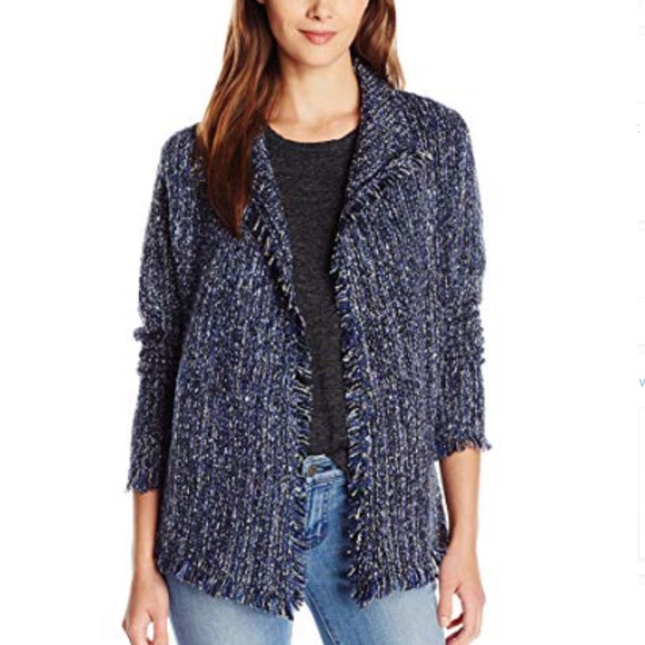 Velvet by Graham & Spencer Sweaters - Velvet by Graham & Spencer Tweed Knit Cardigan S